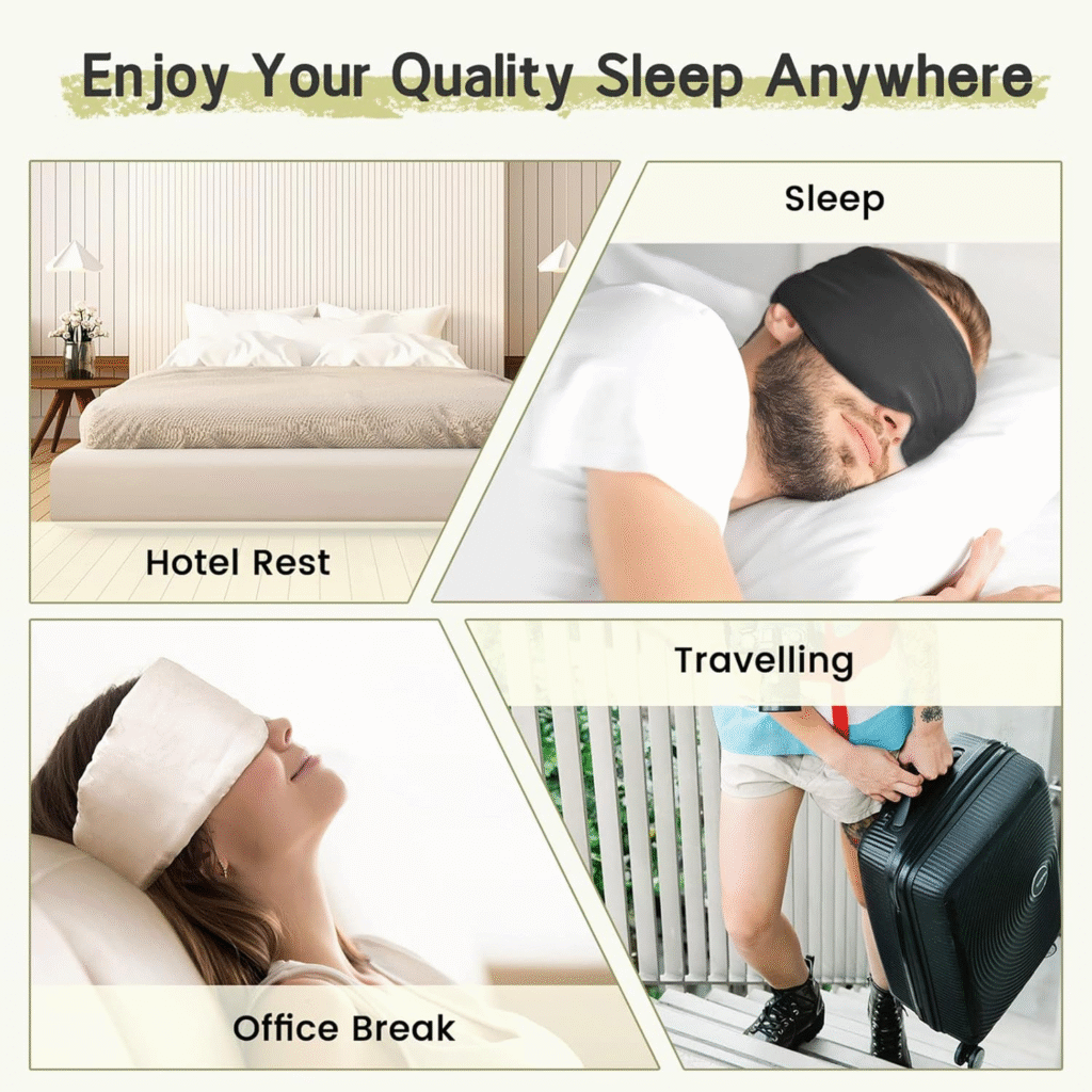 sleeping eye mask Christmas wellness - related gift ideas