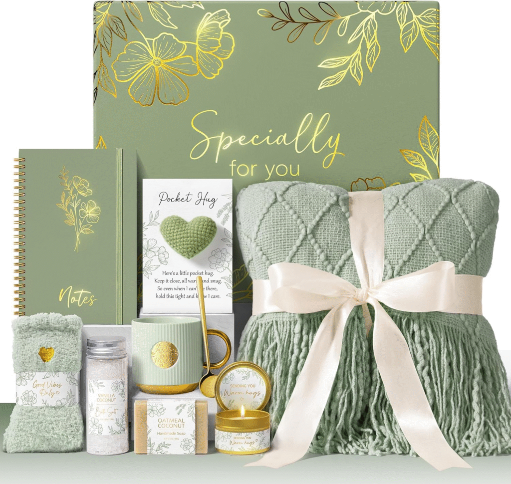 wellness and self care boxes for moms as a Christmas gift