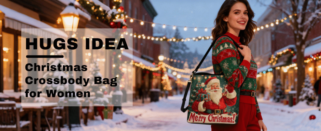 cross body Christmas handbag