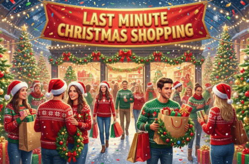 last minute Christmas shopping