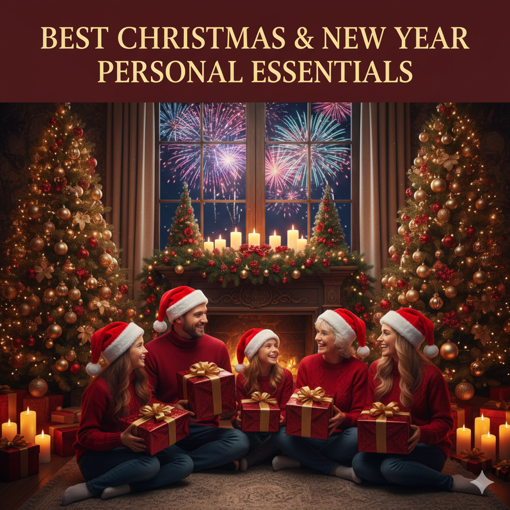 best Christmas and new year personal essentials