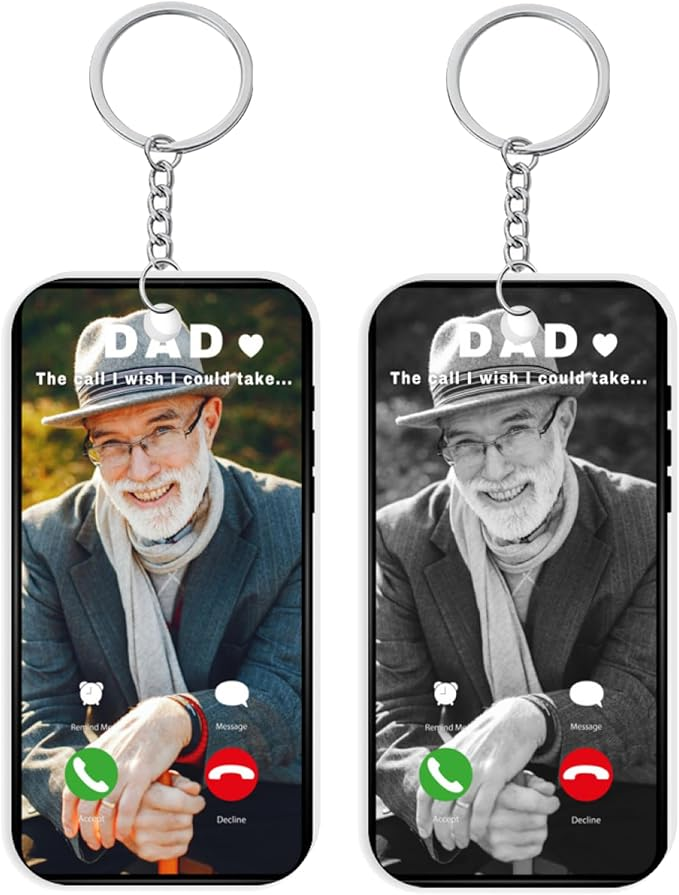 keychain with special message