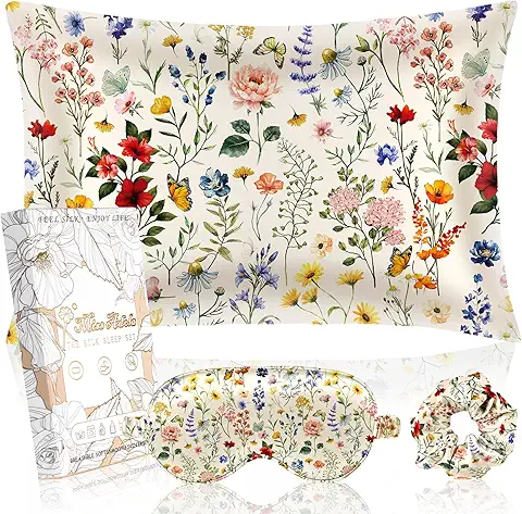 sleeping mask and silk pillow case best affordable