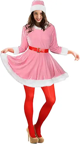 faux trim 7 best Santa outfit ideas for moms  