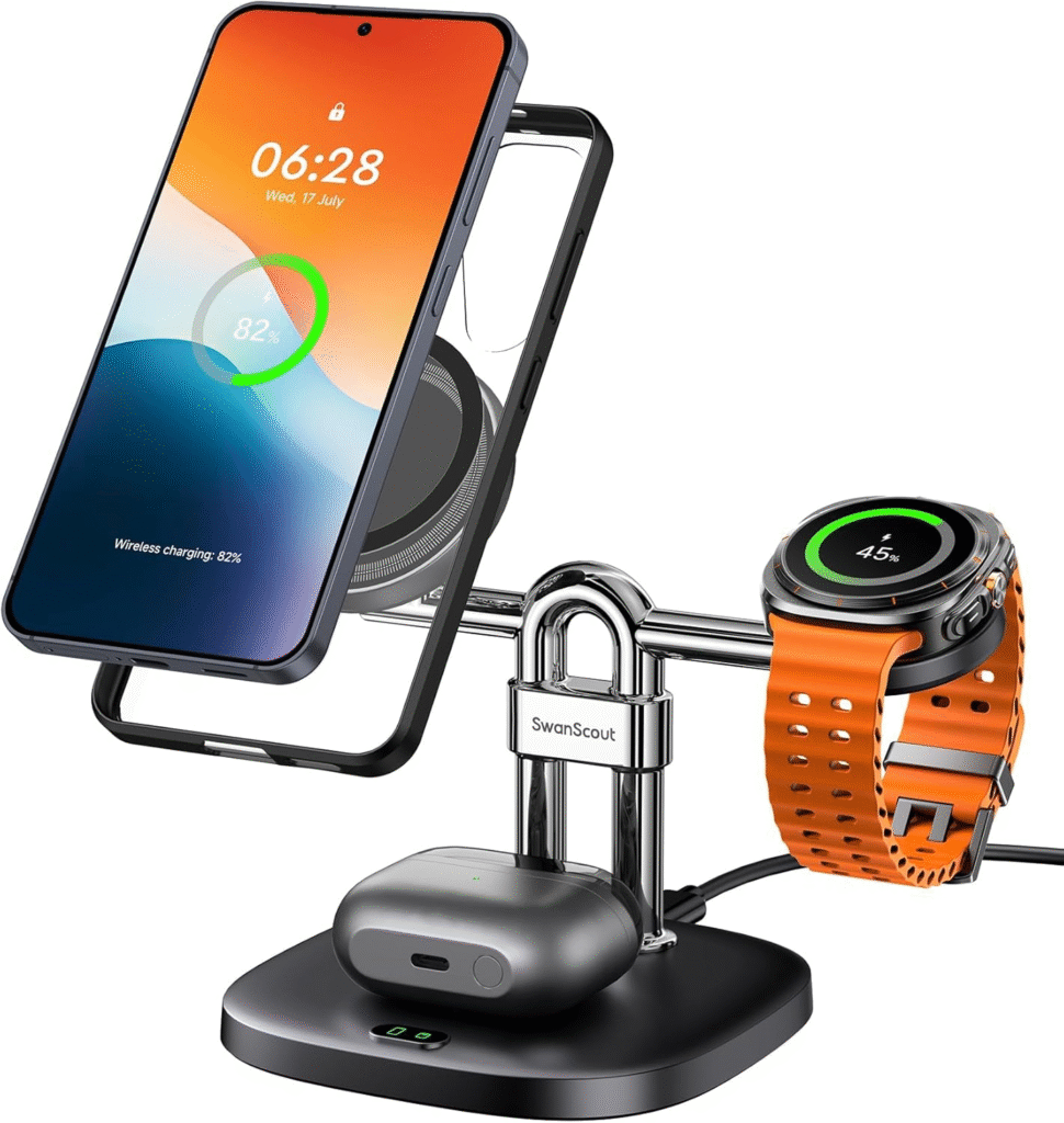 wireless charging station last minute Christmas gift ideas