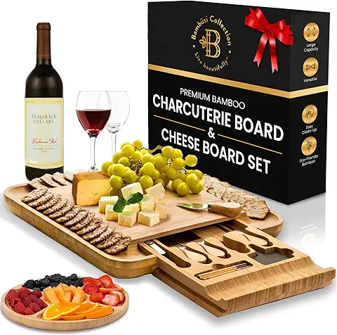 bamboo cheese board last minute Christmas gift ideas