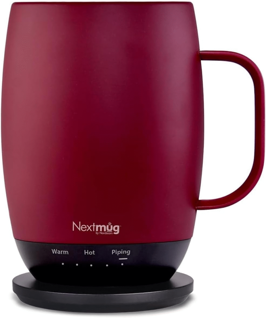 Amber smart mug Amazon's new year gift list for moms 2026