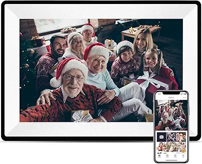 smart digital picture frame exciting  grandparents Christmas gift ideas