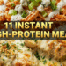 11 instant high-protein meal