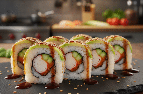 easy sushi California rolls