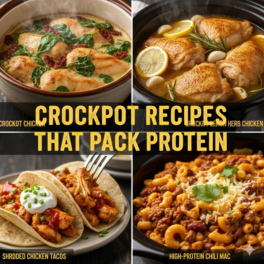 crockpot recipes that pack protein