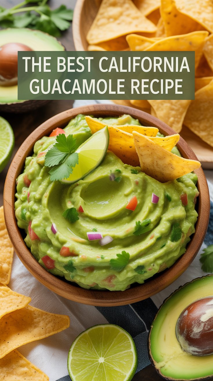 the best California Guacamole recipe