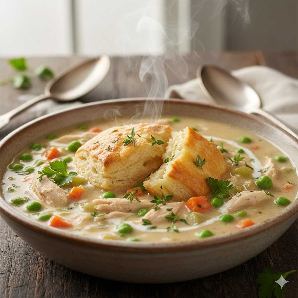 Chicken Pot Pie Soup