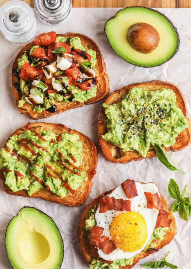 5-minutes avocado toast recipe