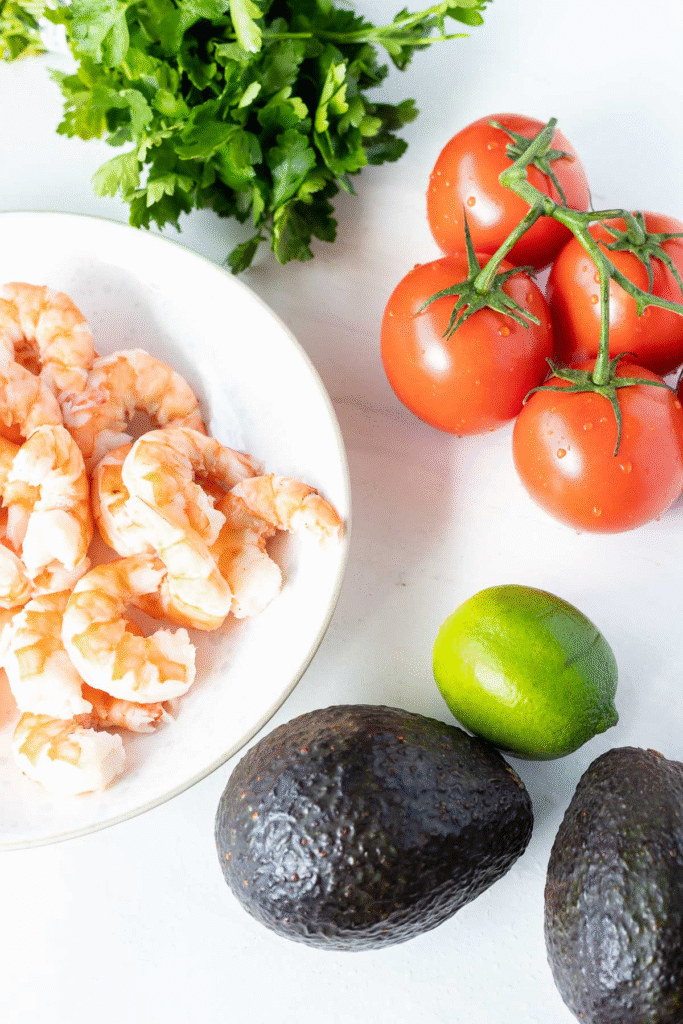 love the shrimp & avocado salad