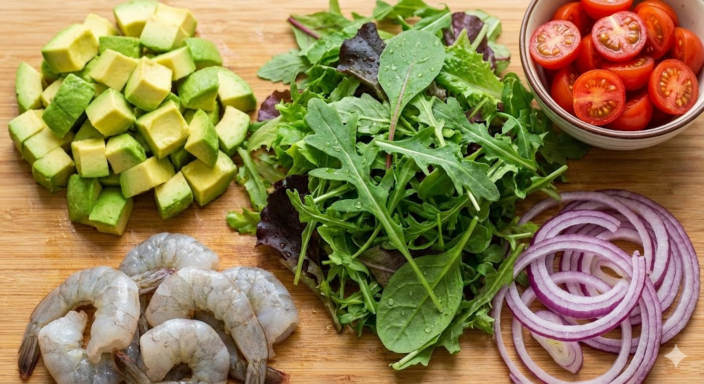 shrimp and avocado salad ingredients you need