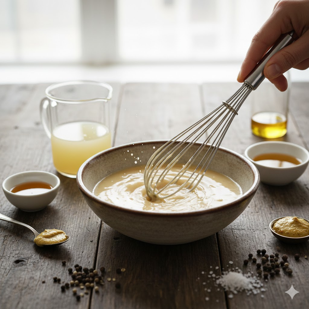 Make the vinaigrette step 3