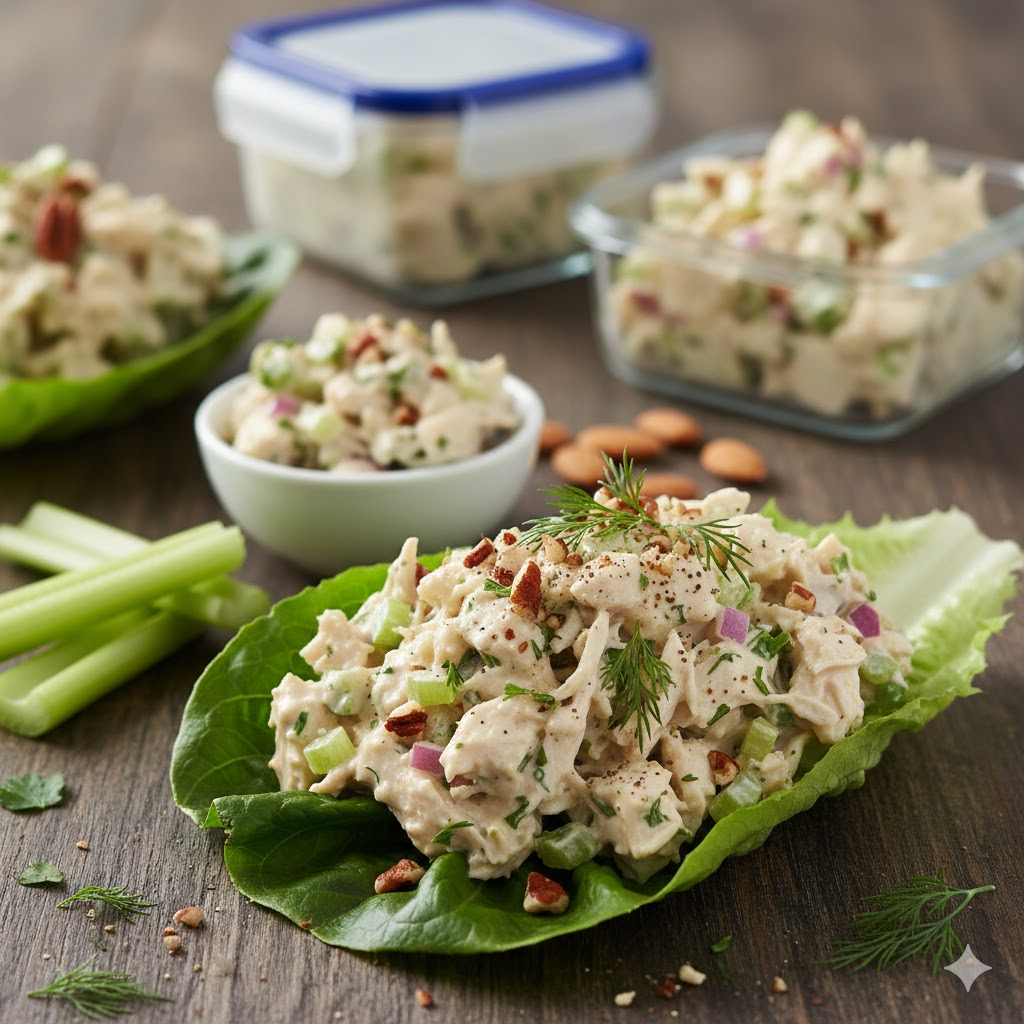 High-Protein Low-Carb Dinners Keto Chicken Salad 