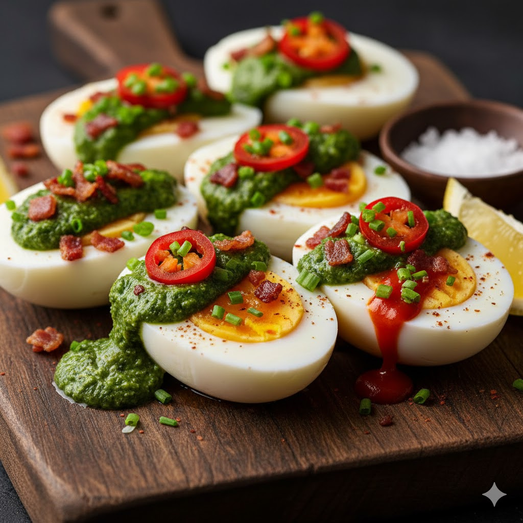 hard egg boiled twist 