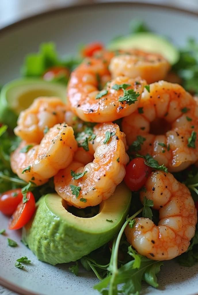 shrimp and avocado salad