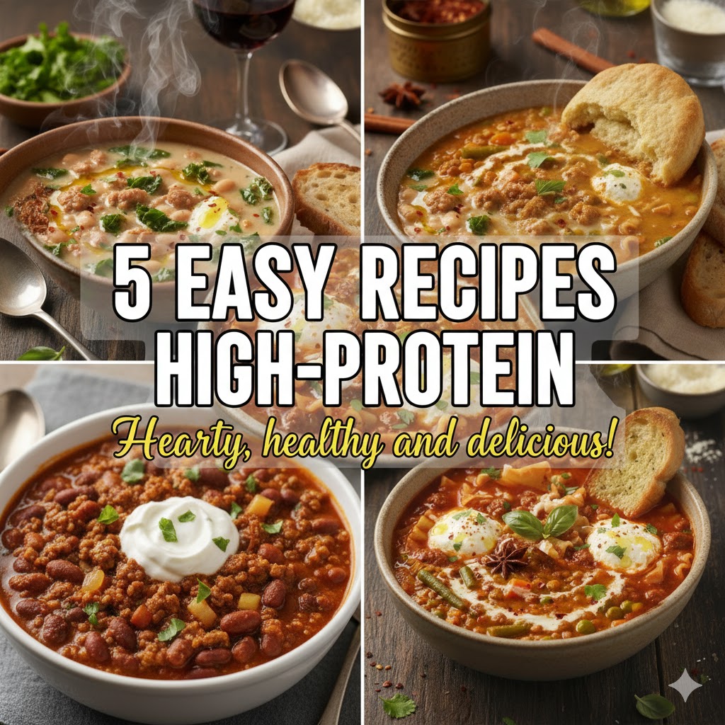 easy high-protein soup recipes