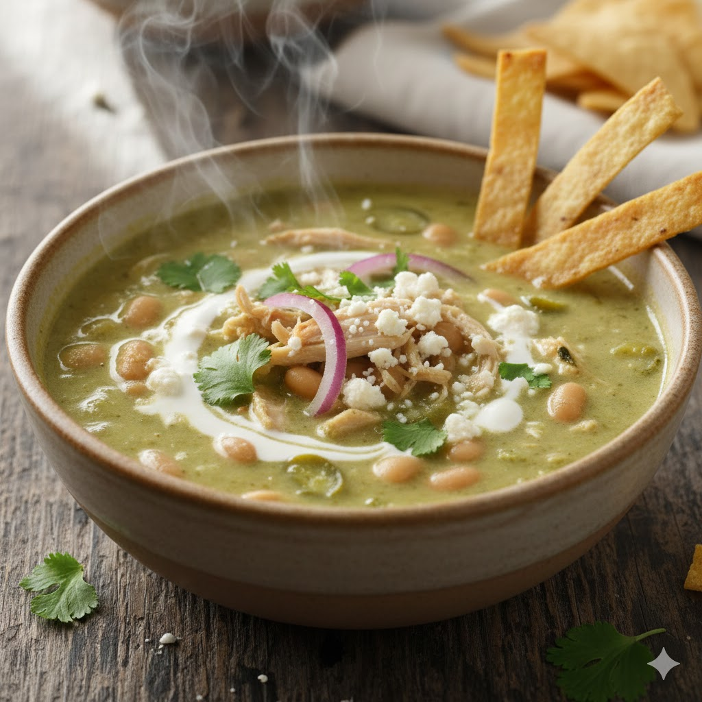 Green Enchiladas Soup – A High‑Protein Winter Soup
