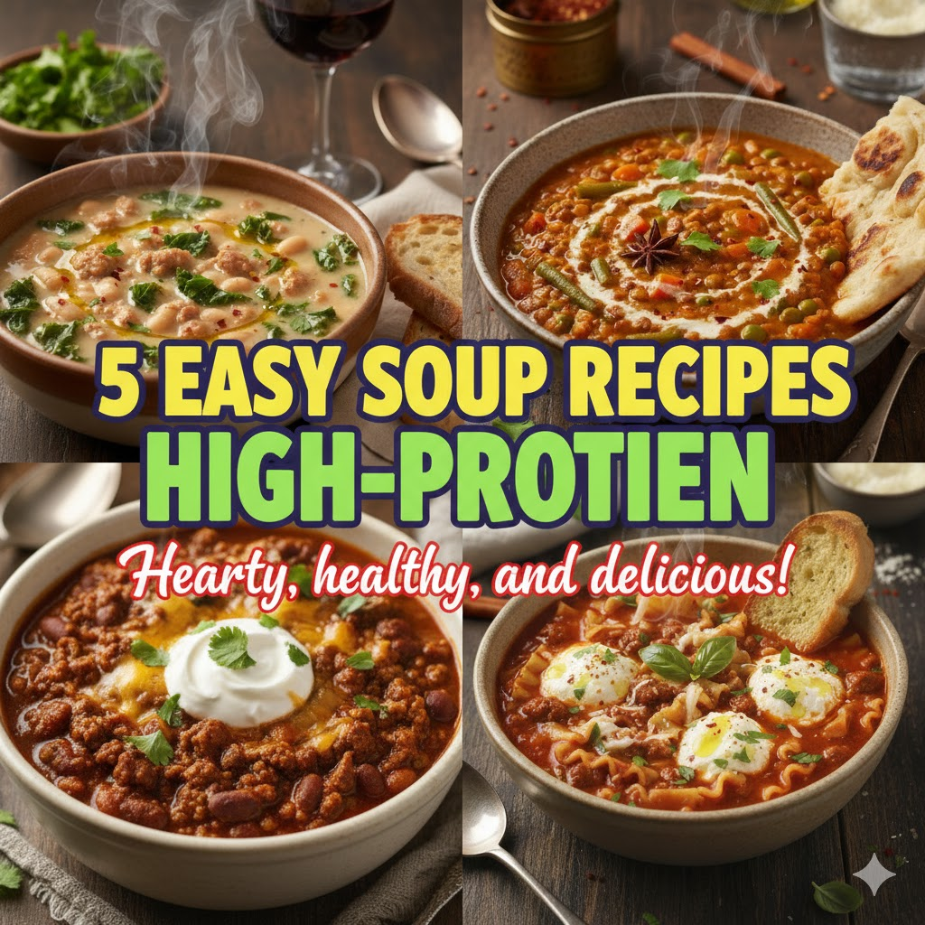 high-protein winter soup recipes