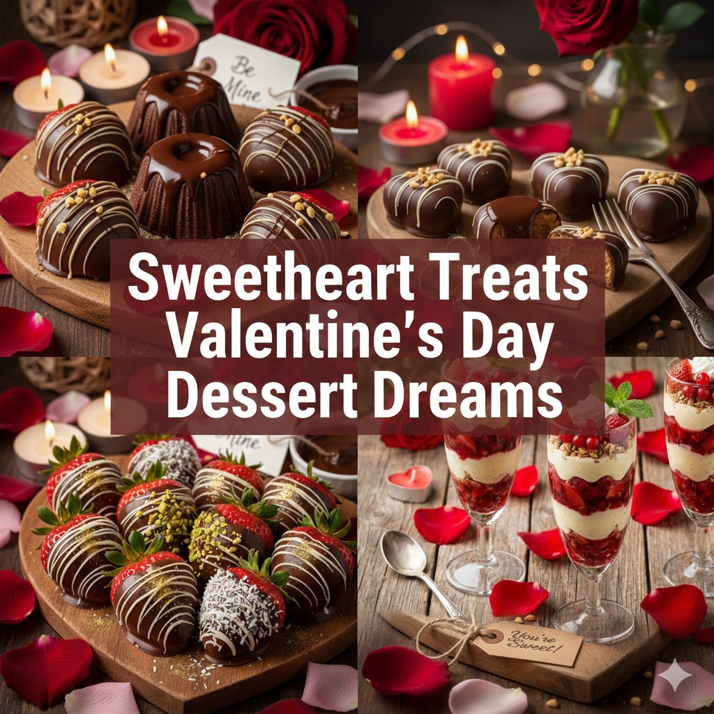 Romantic Valentine’s Day Desserts: 10 Easy Heart-Shaped Treats